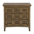 thumbnail image 6 of Magnussen Bay Creek Relaxed Traditional Toasted Nutmeg 3 Drawer Nightstand, 6 of 6
