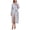 Grey, variant on Women's 100% Cotton Robes Lightweight Long Bathrobe Kimono Robe for Women Soft Loungewear with Pockets (Dusty Rose,2X-Large)