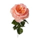 thumbnail image 3 of Ramo de rosas artificiales, adorno de cumpleaños, rosa realista hidratante Naranja claro, 3 of 9