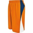 thumbnail image 2 of Holloway Sportswear M Boys CAMPUS REVERSIBLE SHORTS Orange/Navy/White 335851, 2 of 2