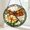 Acrylic 3.5 Inch, variant on Amber Winged Dragonfly And Orange Lily Suncatcher Round Ornament Art