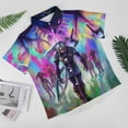 thumbnail image 2 of The Legend of Zelda Mens Hawaiian Shirt Short Sleeve Button Down Shirts Tropical Summer Beach Shirts, 2 of 7