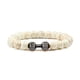 thumbnail image 1 of EZLIFE Pulsera de cuentas con piedra pulida negra y cadena chapada en turquesa de colores 9CG8 N5S0, 1 of 7