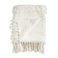 thumbnail image 2 of Saro Lifestyle Boho Chic Tufted Throw with Tassels, 2 of 3