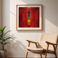 thumbnail image 6 of Spiritual Chakras - India Painting Abstract Modern Art Minimalist Spiritual Unframed Wall Art Print 20 x 20 inches, 6 of 9