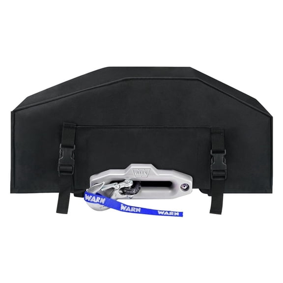 Heavy Duty Winch Cover for 9500-12000 Lbs Winches, UV & Weather Counteractive with Secure Fit - Ideal for Outdoor Use