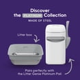 thumbnail image 4 of Caja de Arena Litter Genie Platinum Acero Inoxidable 7,6 cm, 4 of 5