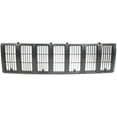 thumbnail image 1 of For 1997 2001 Jeep Cherokee Front Upper Grille Black ABS Plastic Factory Style, 1 of 1