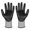 L, variant on Flexible Grip Long Lasting Antislip Safety Gloves Mittens for Construction Workers in Hot Weather and Rough Environment