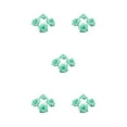 thumbnail image 1 of relayinert 50pcs/set Texture Douce Apparence Réaliste - Affichages Superbes Texture Douce Cyan 4.5cm 5Set, 1 of 6