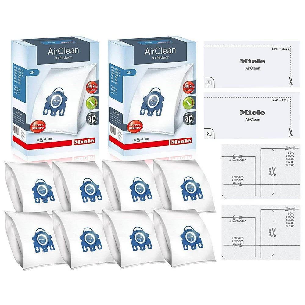 Miele GN AirClean 3D Efficiency Vacuum Cleaner Bags 2 Boxes