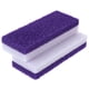 thumbnail image 1 of 2 unidades de exfoliante para pies, herramienta de pedicura, bloque de piedra pómez para pies, removedor de callos, cepillo, removedor de piel muerta y dura, limpiador (morado), 1 of 7