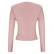 thumbnail image 5 of Suéter de cuello en V para mujer, suéter holgado de color liso con cuello en V, suéter, abrigo, suéter para mujer, 5 of 6
