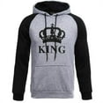 thumbnail image 2 of KING Queen Crown Hoodies Sweatshirt, 2 of 2