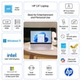 thumbnail image 2 of HP 14 inch HD Windows Laptop Intel Processor N150 4GB 128GB UFS Tranquil Pink, 2 of 18