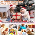 thumbnail image 4 of Mini Juego de Pintura Acrílica de 10 Piezas, Pintura para Niños, Juego de Pintura para Niños de 12 Colores, Tiras de Pintura Acrílica para Niños y Adultos, 4 of 6