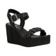 thumbnail image 2 of Sandalias Casuales UH LULU by EH! Tacones Ligeros Negro 25, 2 of 6