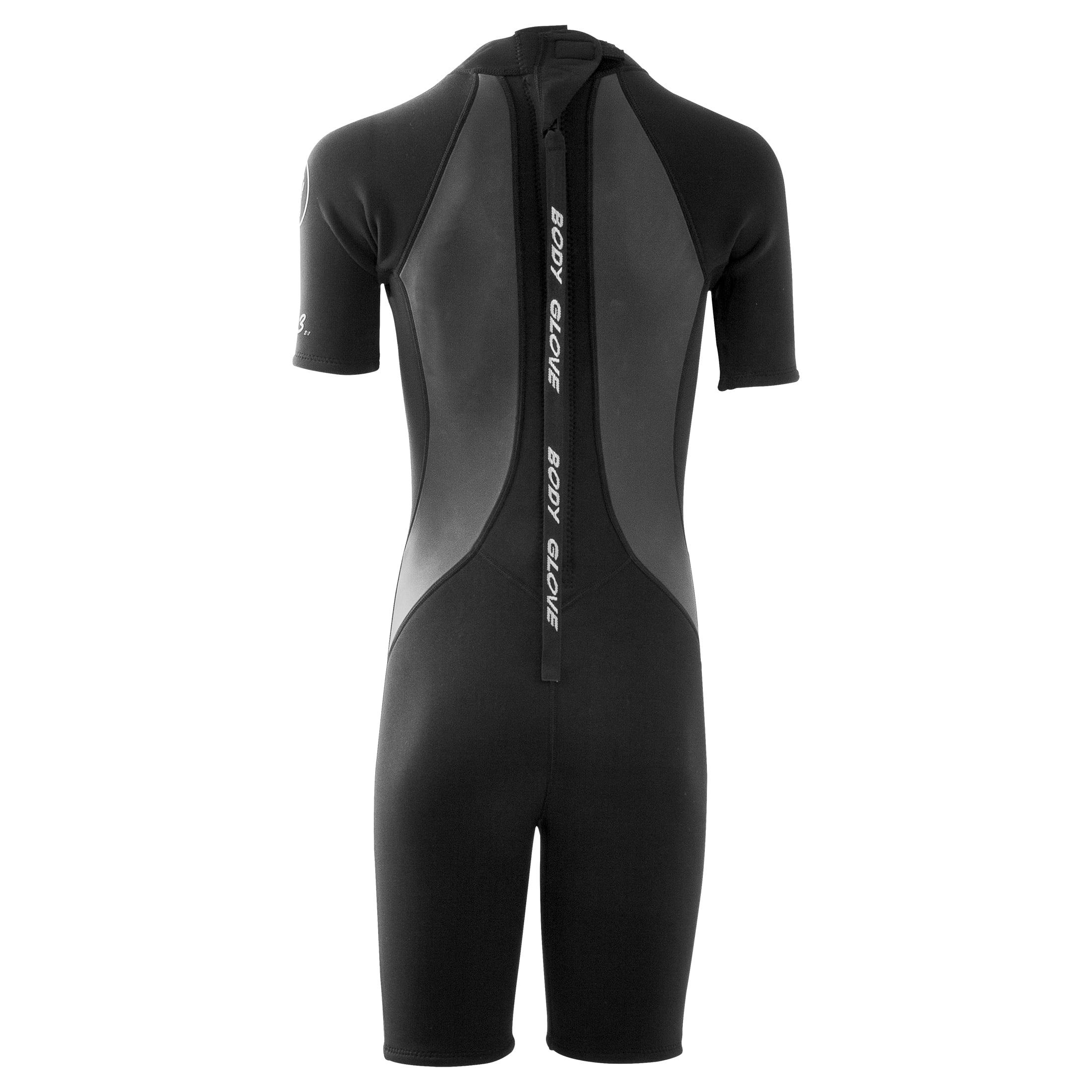 Body Glove Pro3 Spring Wetsuit 2/1mm for Women, Back Zip, Size 9/10, Black