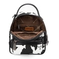 thumbnail image 4 of Mochila Montana West Wrangler Mini de piel vegana negra, 4 of 6