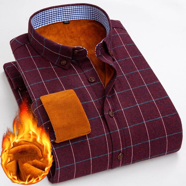 Men's Fleece-Lined V-Neck Button Cardigan Sweater with Pockets, Elastic Knit Long Sleeve for Warmth and Style