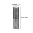 thumbnail image 2 of Uxcell Weld on Barrel Hinges, 55mm x 13.5mm Male to Female Iron Hinge Pin 16 Pairs, 2 of 5