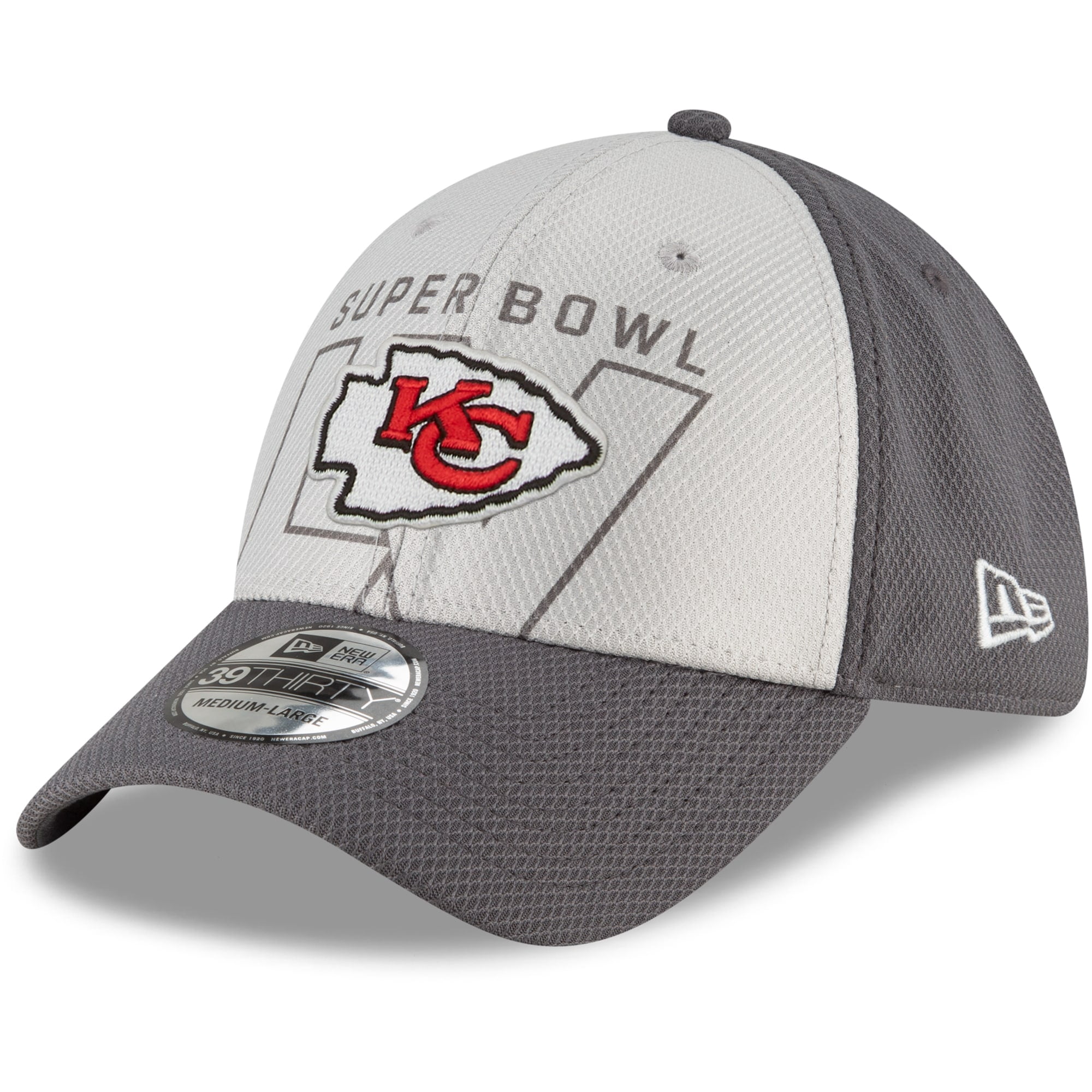 Men's New Era Gray/Graphite Kansas City 