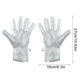 thumbnail image 3 of Dishwashing Gloves Silver Dish Scrubber Gloves Multipurpose Dish Cloths Gloves Kitchen Gloves Wire Dishwashing Rag With Long Lasting Quality Reusable Wire Cleaning, 3 of 9