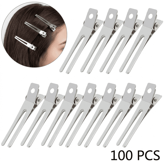 100 Pack Hair Clips, Lightweight and Durable, Perfect for Daily Hairstyling and Everyday Wear