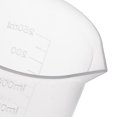 thumbnail image 4 of Unique Bargains 3Pcs Laboratory Clear White PP 300mL Measuring Cup Handled Beaker, 4 of 5