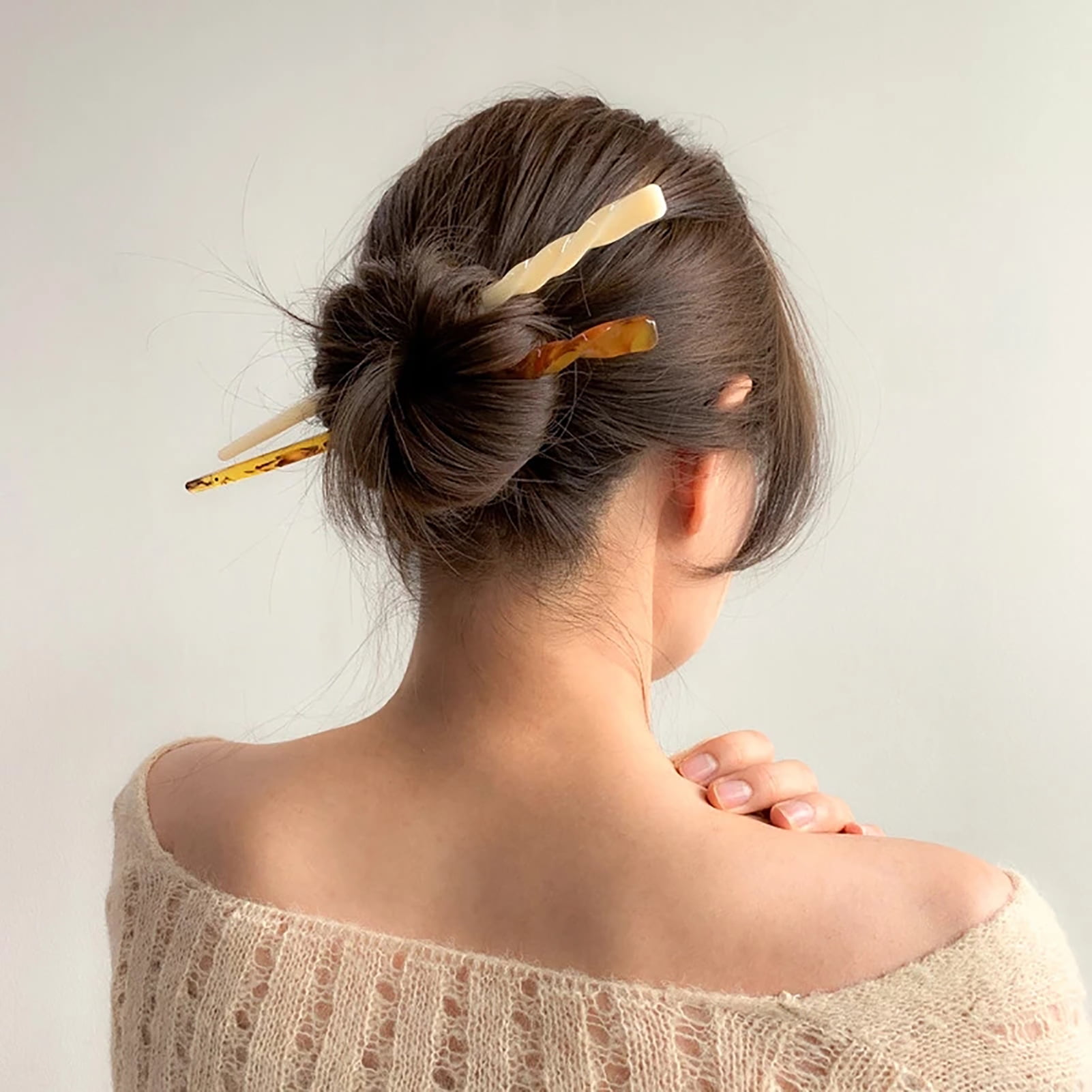 Beechoice Hair Chopsticks,Comics Chinese Style Hair Sticks for Bun Hair  Accessories for Women Girls Long Hair 