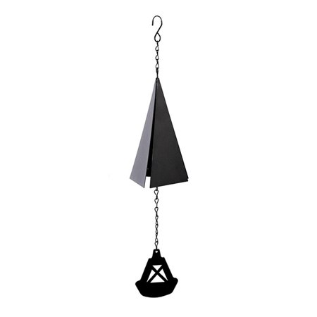 Iron Triangle Crafts Gift Courtyard Decoration Indoor Outdoor Creative Hanging Ornament Pendant Bell Garden Decor Wind Chimes STYLE 2