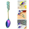 thumbnail image 2 of Kitchen Tableware Coffee Cup Natural Coffee Cup Amethyst Cup Gemstone Cup Coffee Cup Cool Coffee Cup Rainbow Sharp Spoon Cup (C Shaped Spoon),Pink Kitchen Tableware, 2 of 8