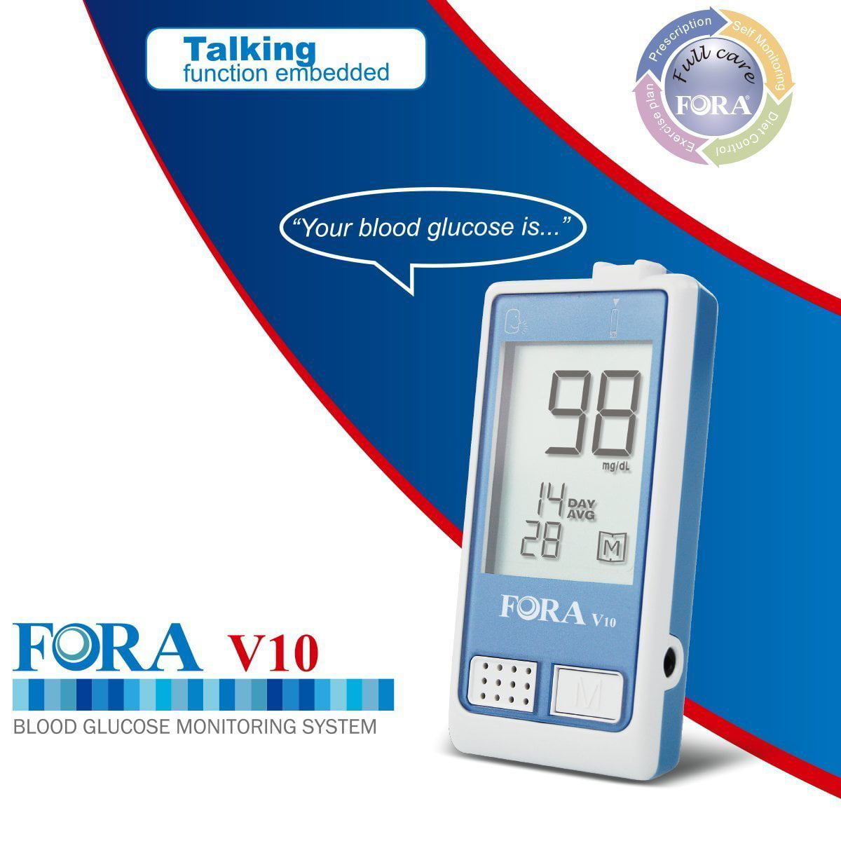 FORA 6 Connect 10 Blood Uric Acid Test Strips (10pcs/box) – ForaCare Inc.