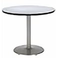 thumbnail image 3 of KFI Table Ronde 36 Pouces avec Base Ronde Argentée Qualité Commerciale Fabriquée aux États-Unis, 3 of 3