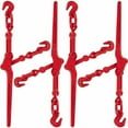 thumbnail image 2 of US Cargo Control Load Binders for 5/16 Inch Grade 70 Chain and 3/8 Inch Grade 43 Chain - 5,400 LBS Working Load Limit, (4-Pack) Lever-Style Chain Binders, Ratcheting Design for Easy Tightening, 2 of 4