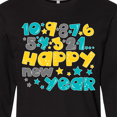 thumbnail image 4 of Inktastic Happy New Year Countdown Long Sleeve T-Shirt, 4 of 5