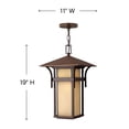 thumbnail image 4 of Hinkley Lighting - LED Hanging Lantern - Harbor - 1 Light Large Outdoor Hanging, 4 of 6