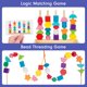 thumbnail image 4 of Juguete de madera con cordones TooyBing Montessori para niños de 2 a 4 años, 4 of 8