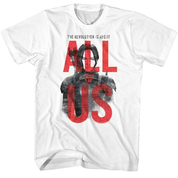The Hunger Games All Of Us White T-Shirt