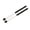 White, variant on WINDLAND 2 Pieces Jazz Drum Brushes Sticks Nylon 370x19mm Cleaning Brushes White/Black