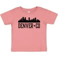 thumbnail image 3 of Inktastic Denver Colorado City Skyline Boys or Girls Baby T-Shirt, 3 of 5
