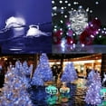 thumbnail image 5 of Solar String Lights, 200 LED Solar Fairy Lights 66.7ft 8 Modes Lights Waterproof Outdoor String Lights for Garden Patio Gate Yard Party Christmas Wedding , White, 4PACK, 5 of 10