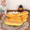thumbnail image 5 of Fruit Bowl Basket Creative Table Centerpiece Decorative Countertop Fruit Holder for Kitchen Counter,Iron Fruit Plate Round Storage Tray, 5 of 5