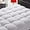 White5, variant on Mattress Topper King,Extra Thick Mattress Pad Cover for Back Pain,Cooling Mattress Protector with 8-21 Inch Deep Pocket,Overfilled Down Alternative Filling