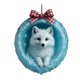 thumbnail image 1 of Adorno navideño Animal ártico Zorro Conejo Perro Decoración Colgante navideño Decoración navideña, 1 of 7