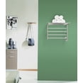 thumbnail image 3 of Amba Products 24.25" Stainless Steel Brushed Shelf 8 Bar Towel Warmer, 3 of 3