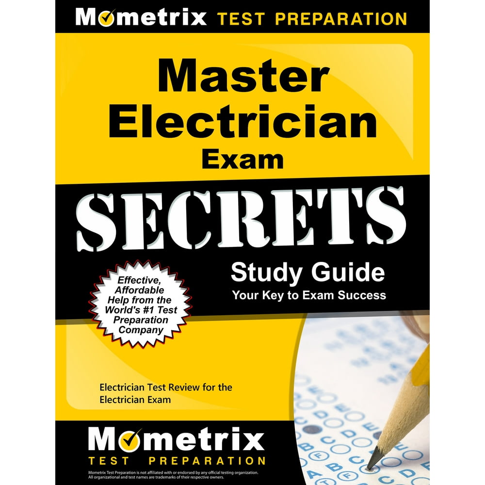 Master Electrician Exam Secrets Study Guide Electrician Test Review