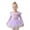 Purple, variant on Girls Sweatsuit Long Sleeve Ballet Leotard for With Detachable Tutu Skirt Dance Gymnastics Performance Elegant Twirl Outfit for Recital Practice and