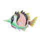 thumbnail image 5 of unbranded 1Ud Green Iron Fish Wall Art Garden Ornament Home Decor Indoor Outdoor Hanging, 5 of 8