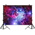thumbnail image 1 of ABPHQTO Fondo de fotografía de galaxia de 150x210 cm, espacio de galaxia, fondo de fotografía de poliéster de estrellas del universo Fondo de accesorios de fotografía de estudio ABPHQTO PhotoProps-QQ-12, 1 of 1